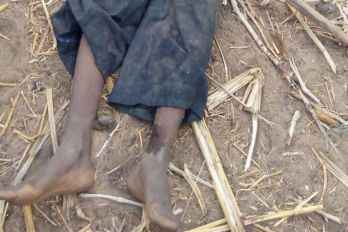 An armed bandit gunned down during the military operation