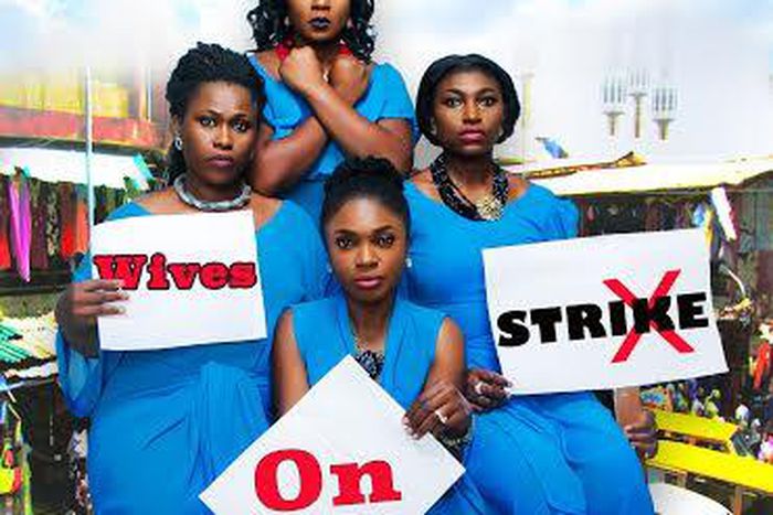 Wives on Strike" official poster
