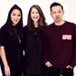 Ann-Sofie Johansson with Carol Lim and Humberto Leon