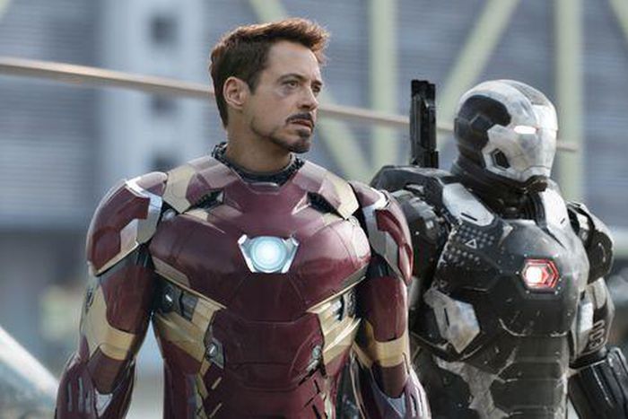 Robert Downey as Iron Man