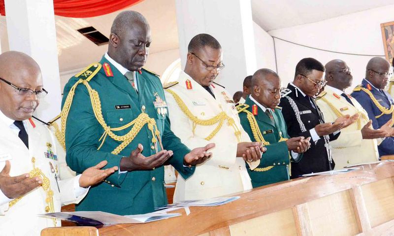Navy interdenominational church service (This picture is for illustrative purposes).