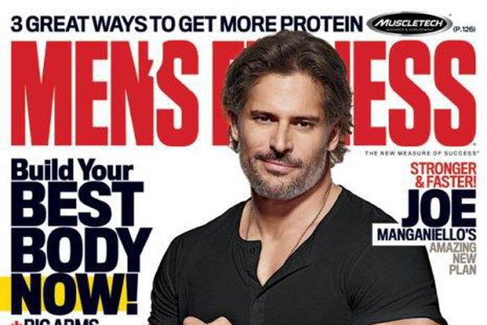 Joe Manganiello on cover of Men's Fitness magazine