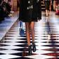 Mayowa Nicholas walked for Dolce & Gabbana's Fall/Winter 2016-2017 fashion show