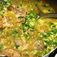 A pot of rich Ogbono soup