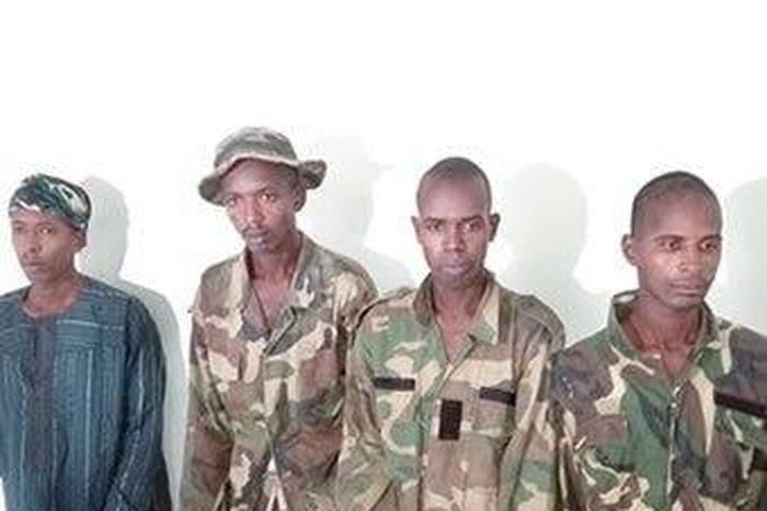 Kidnappers in military regalia