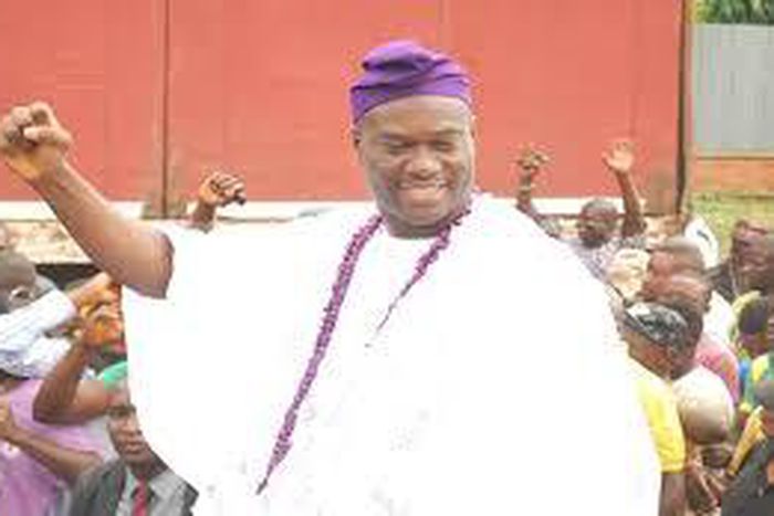 The Ooni of Ife, Oba Adeyeye Ogunwusi.