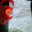 The apology note and the money for the repairs