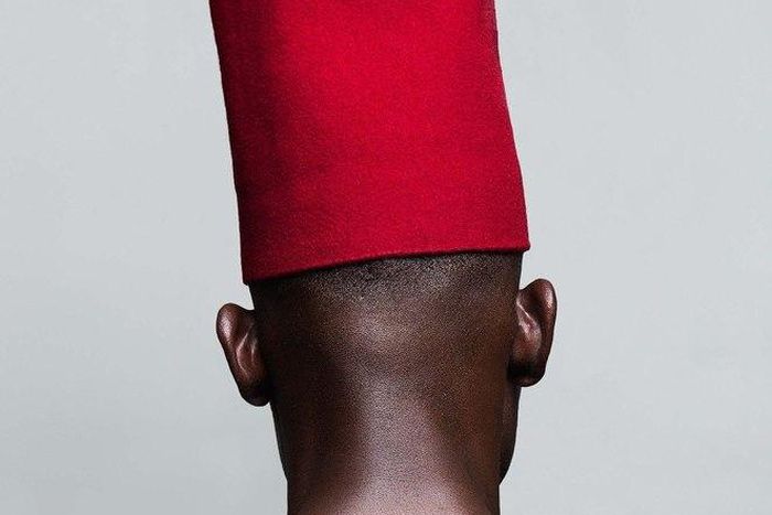 Lakin Ogunbanwo's hat themed project in Vogue