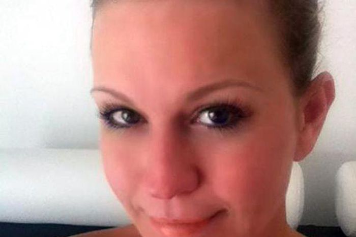 Ashley Gebbie prior to the attack