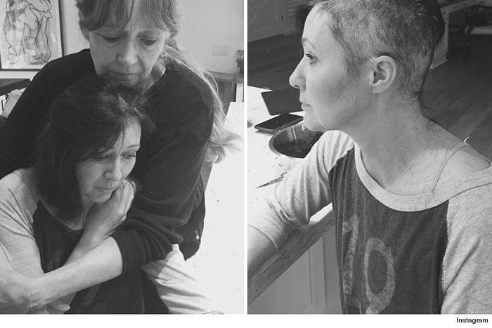 Shannen Doherty shaves head as she battles Cancer