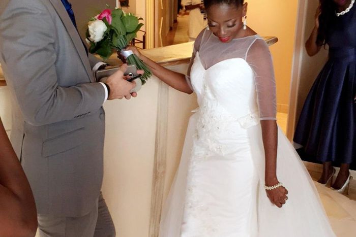 Tosyn Bucknor and Aurélien Boyer wed in France