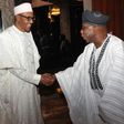 President Muhammadu Buhari meets with former President, Olusegun Obasanjo