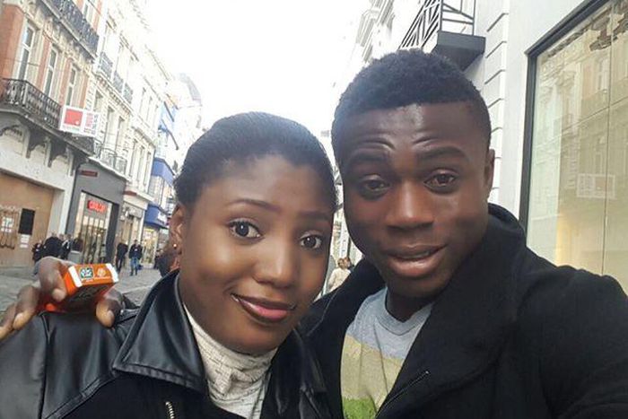 Moses Simon and wife Ibukun