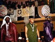 Davido, Omah Lay, and Bright Chimezie in the music video for 'With You'