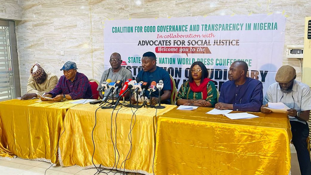 A coalition of Civil Society Organizations (CSOs) under the aegis of Coalition for Civil Society in Nigeria and Advocates of Social Justice. [Facebook]