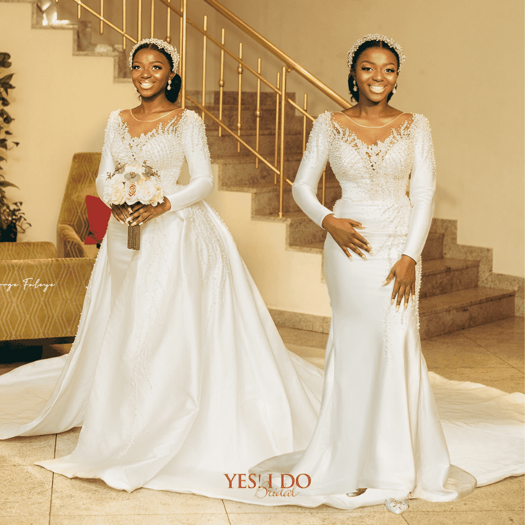 Ayo Luxury Silk 2-in-1 Detachable Dress