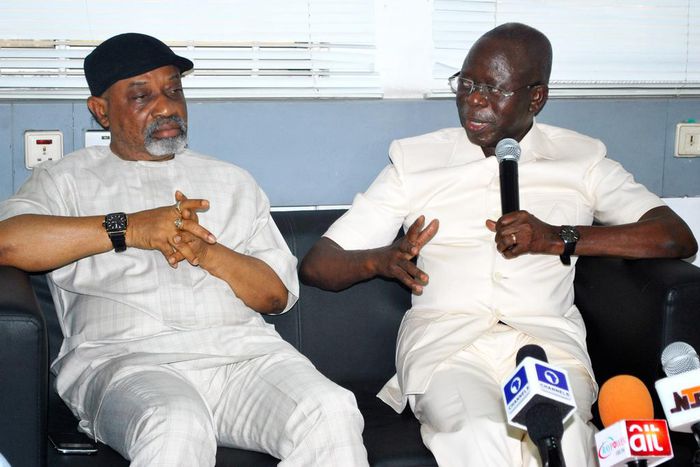 Minister of Labour and Productivity with Edo State governor