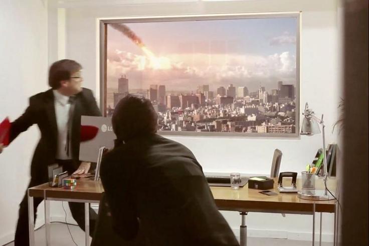 LG prank makes people think it's the end of the world