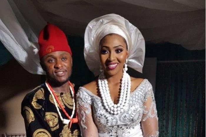 Photos from Ubi Franklin and Lilian Esoro's traditional rites