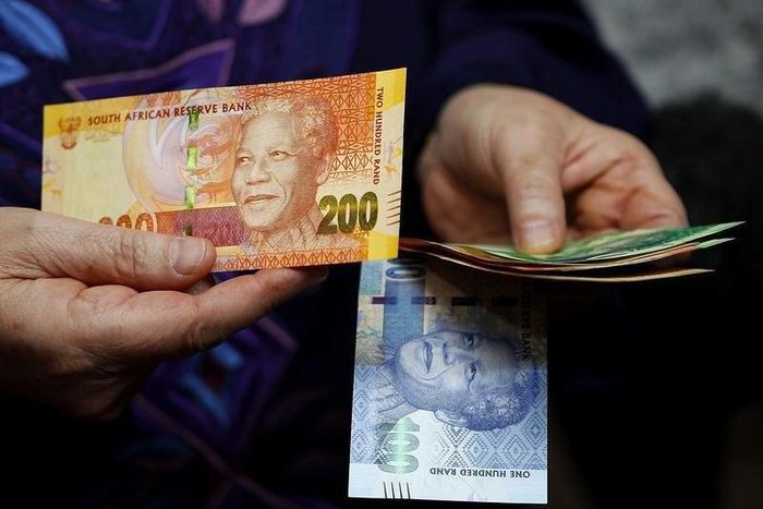 South African rand notes in a file photo. REUTERS/Siphiwe Sibeko