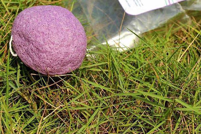 Ajali Konjac Sponge in Lavender