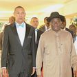 Senator Ben Murray-Bruce and former President, Goodluck Jonathan