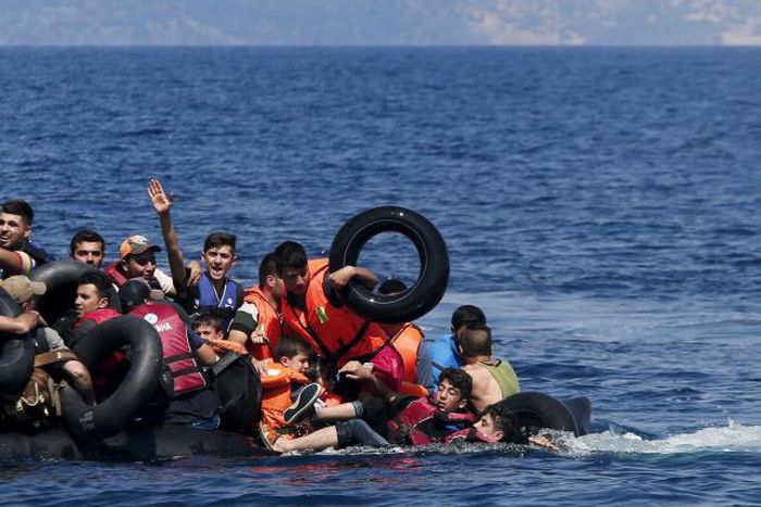 At least 15 migrants drown as boats capsize off Greek islands