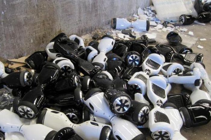 90 hoverboards destroyed for failing safety tests
