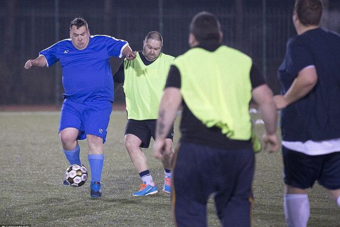 Football League for fat men launched in the UK