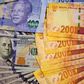 South African rand hit by student protest outside presidential offices