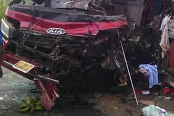 Ghana highway bus crash kills at least 53