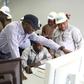 Minister of Power, Works and Housing, Babatunde Fashola on tour of projects in North on January 25, 2016