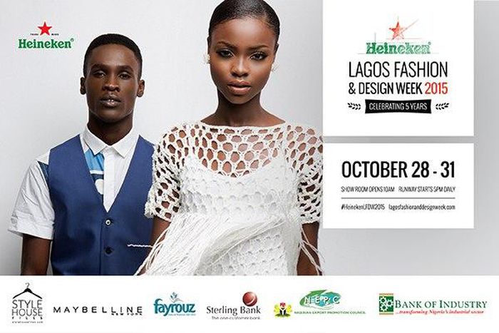 Heineken Lagos Fashion & Design Week 2015 will hold through 28th to 31st October this year
