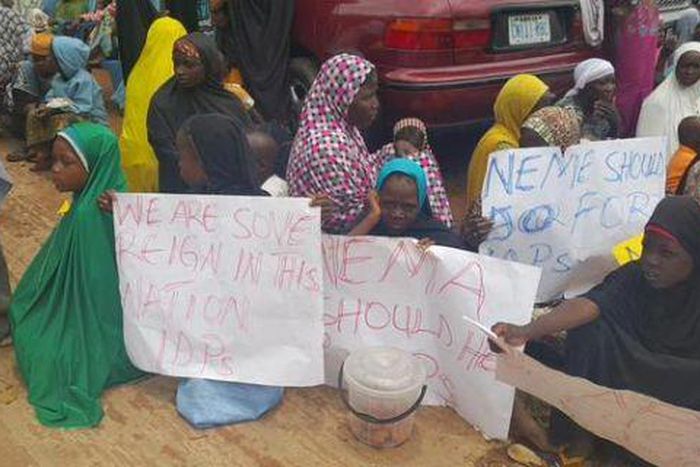 IDPS protest in Abuja on September 2, 2015