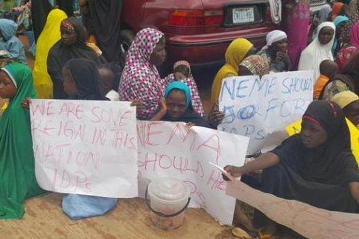 IDPS protest in Abuja on September 2, 2015