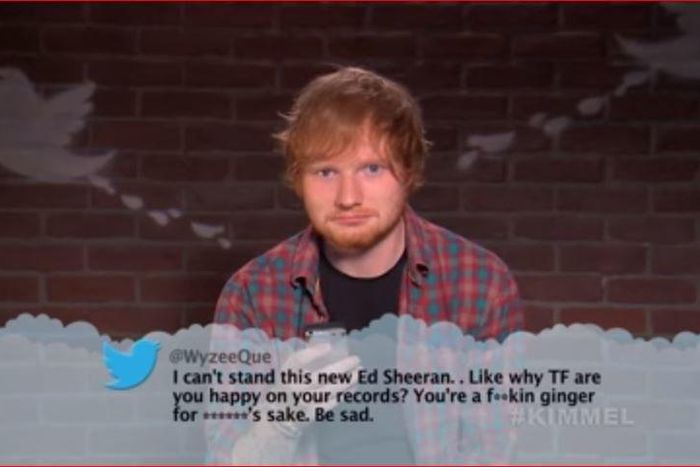 Drake, Ed Sheeran, Rita Ora and more celebrities read hilarious mean tweets
