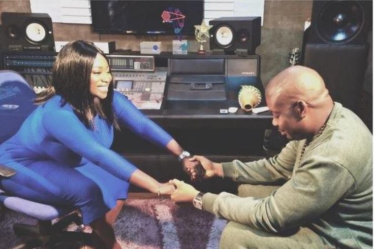 Peace Hyde and Don Jazzy