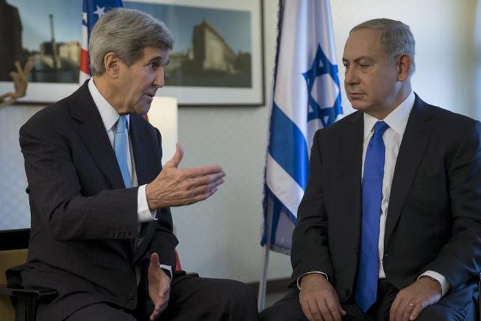 Kerry sees hope of defusing tensions after meeting Netanyahu