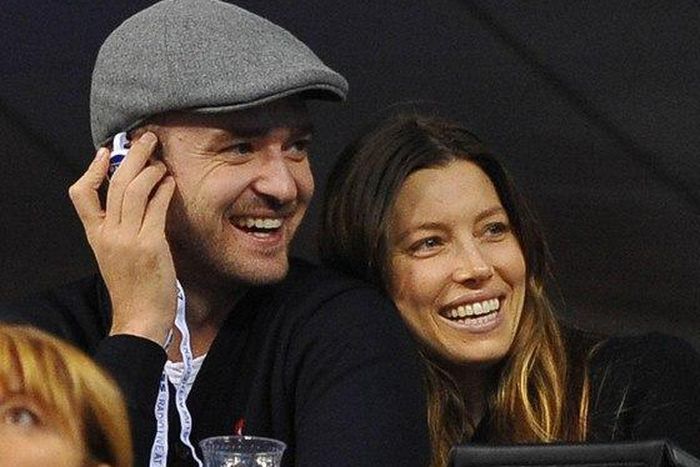Jessica Biel and Justin Timberlake