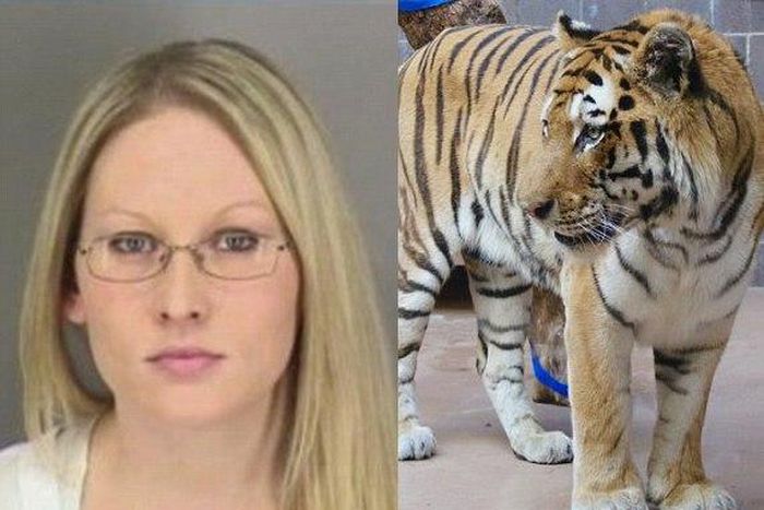 Jacqueline Eide bitten by tiger she snuck into zoo to pet