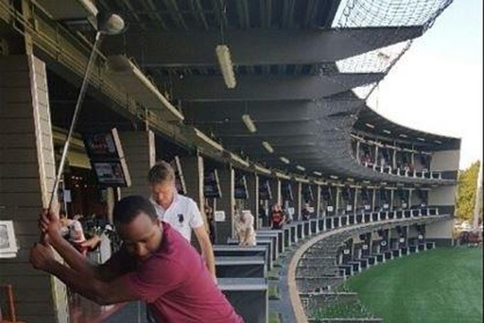 Adebayo no doubt knows how to relax.