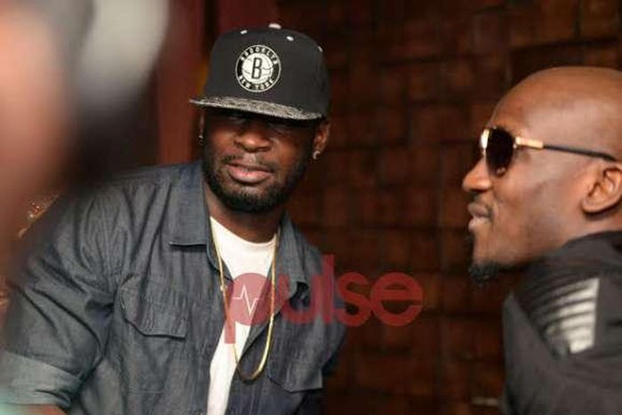Teebillz and music legend, 2face