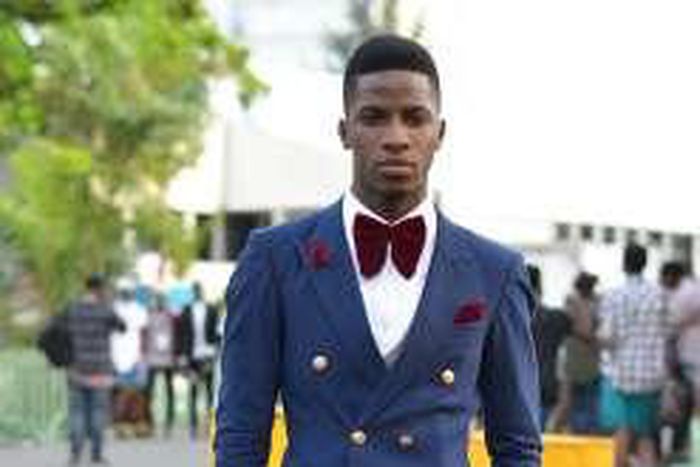 Akin Faminu looking dapper