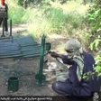 Photo showing a rocket and bomb making factory supposedly owned by Boko Haram