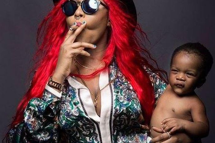 Cynthia Morgan's controversial picture
