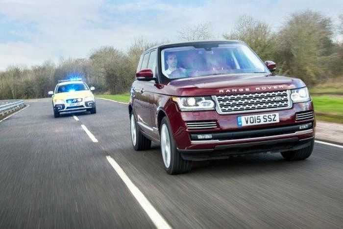 Jaguar Land Rover self driving car