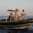 Members of Libya"s Navy are seen during a patrol off Tripoli, Libya August 7, 2015.