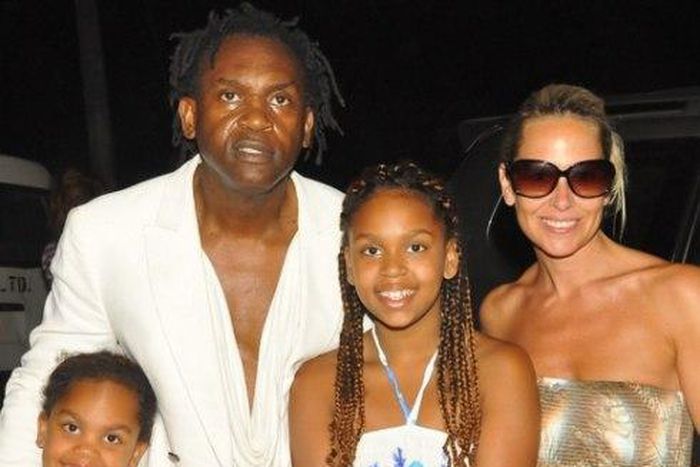 Dr. Alban and his family