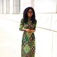 A print maxi dress like this one on Folake Huntoon is always a perfect choice