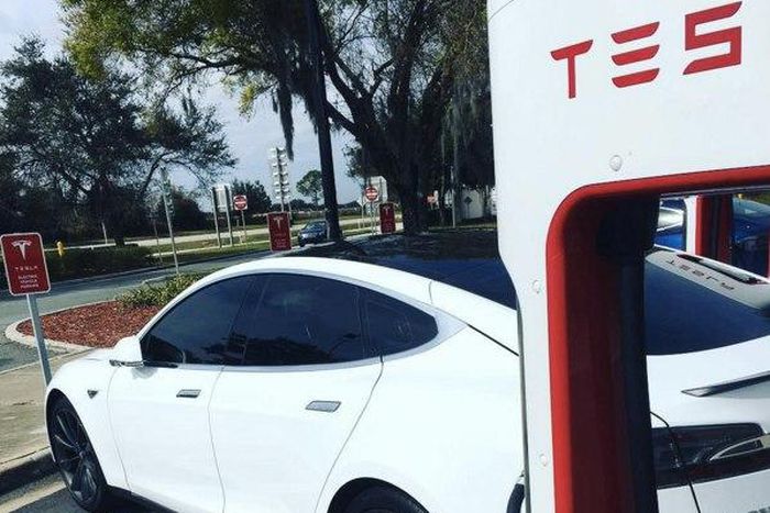 Kate Upton's Tesla Model S